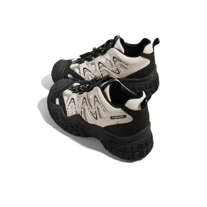 KODI Anti-Slip And Wear-Resistant Height Increasing Low-Top Chunky Sneakers Women's-3
