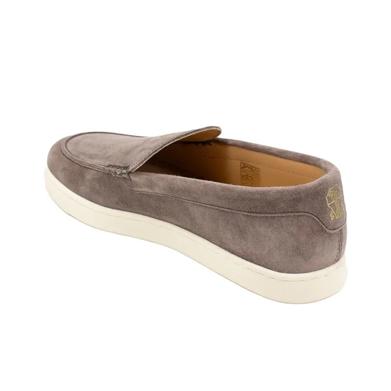 Brunello Cucinelli Round Toe Slip On Loafers-3