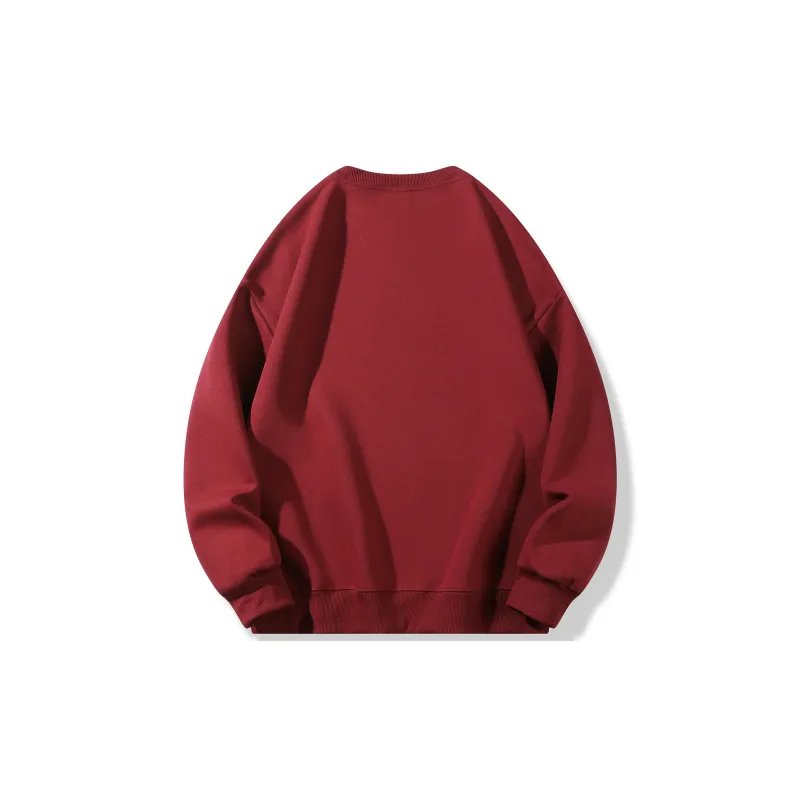 SWAMP AREA Sweatshirt Unisex Burgundy-1