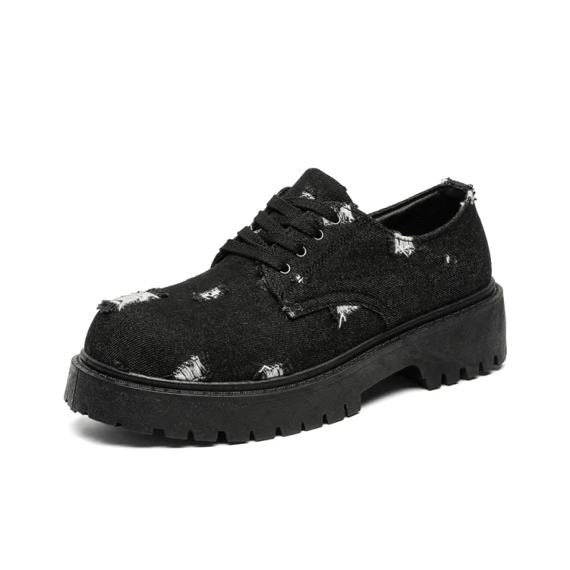 OUGLEMEN Abrasion Resistant Slip Resistant Low Top Casual Shoes Men's-7