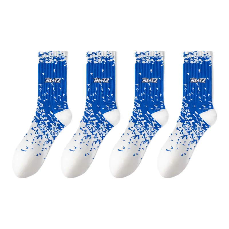 Cotton Gene Mid Calf Socks Men's 4 Pack-9