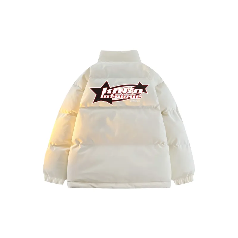 KOKO BASE Puffer Jacket Unisex Ecru-0
