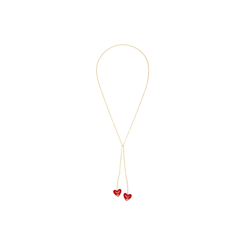 A.P.C Heart pendants Necklace-1