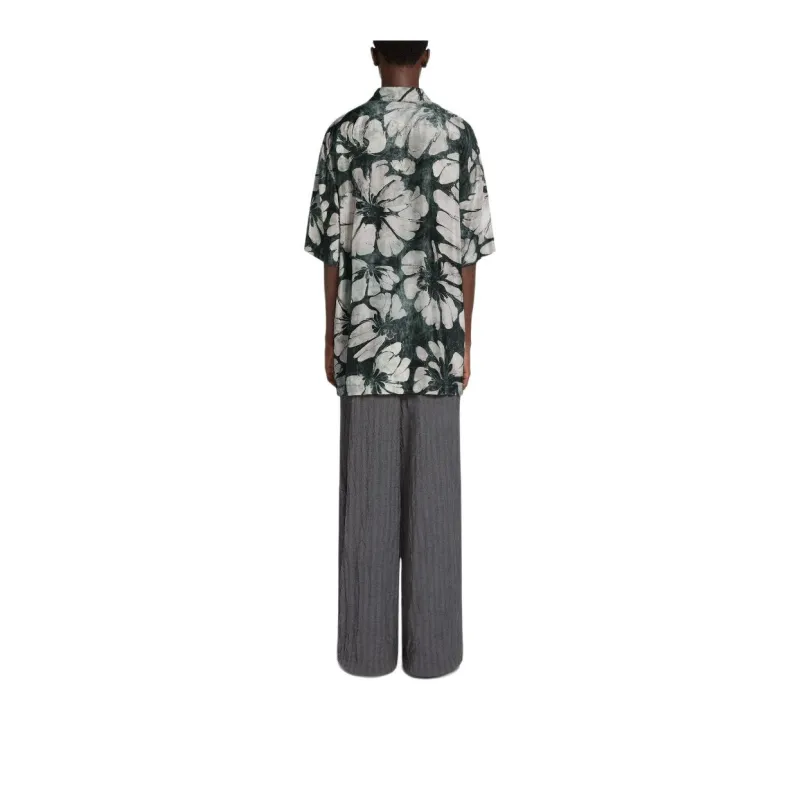 DRIES VAN NOTEN Cassidye Printed Short Sleeved Shirt-2