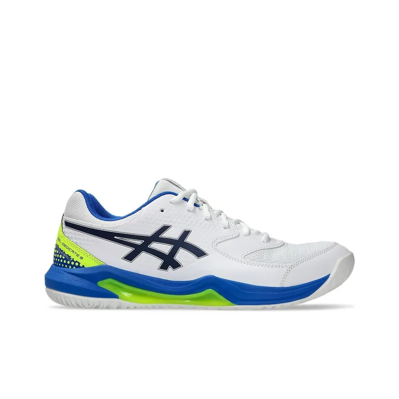 Asics Gel Dedicate 8 Pickleball White Black-1