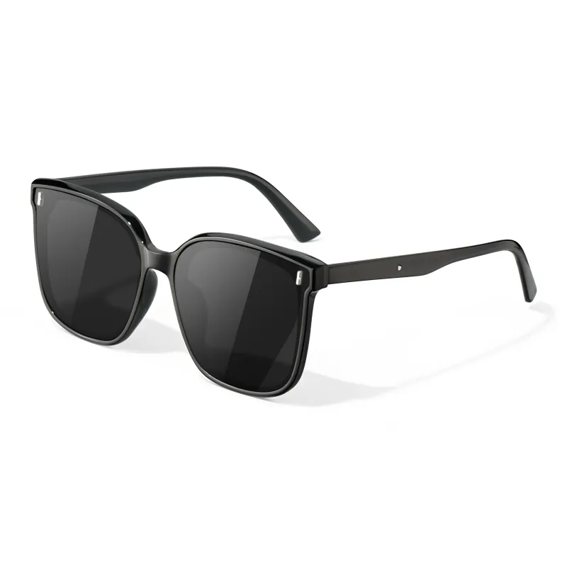 LASHION TR/Memory Plastic Square Sunglasses Unisex-0