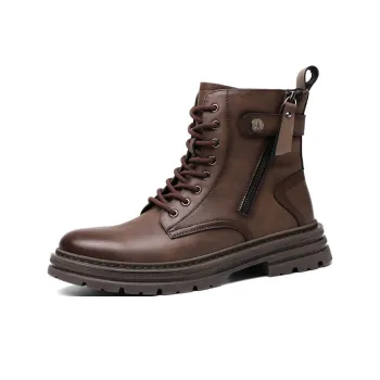 Ruomini Short Martin Boot Men's Brown