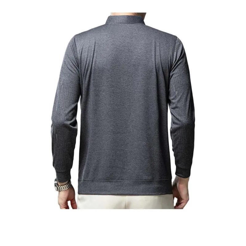 PIERRE CARDIN Polo Shirt Men's Gray-1