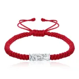 Serpent Blessing Bracelet-Red Cord Style