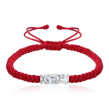 FOREVER MELODY 925 Sterling Silver Rope Bracelets Unisex