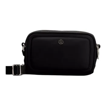 Lululemon Recycled Nylon Camera Bag Shoulder Bag Crossbody Bag Unisex Black
