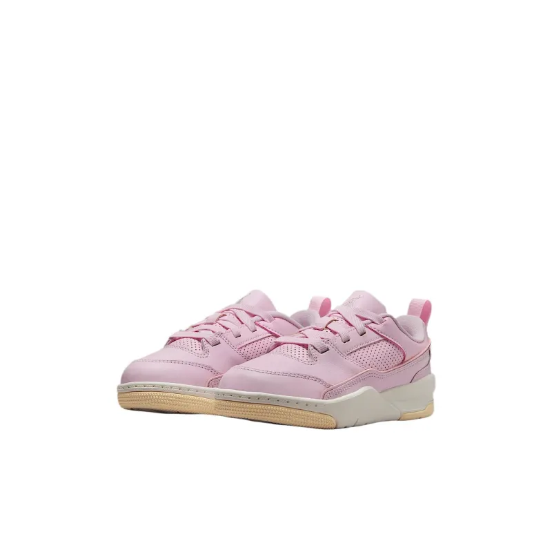 Jordan FLIGHT COURT Anti Slip Wear Resistant Kids Lifestyle Shoes Pink Kids'-3