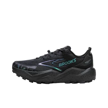 Brooks Anti Slip Wear Resistant Low Top Trail Running Running Shoes Women's Black