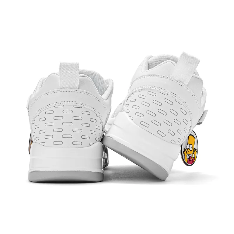 The Simpsons Cushioning Coverage Height Increasing Balance Wear Resistant Lightweight Skateboard Shoes Unisex-13