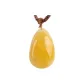 Beeswax Water Drop Necklace