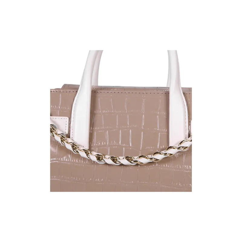 MICHAEL KORS Carmen Cow Leather Crossbody One Shoulder Handbag Mini Women's Light Umber-4