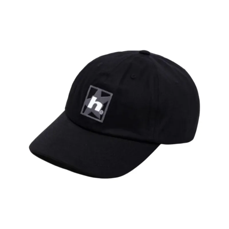 HUF Cotton Baseball Caps Unisex Black-0