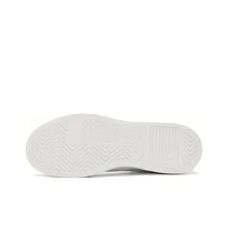 QIAODAN Abrasion Resistant Skateboard Shoes Women's White-4
