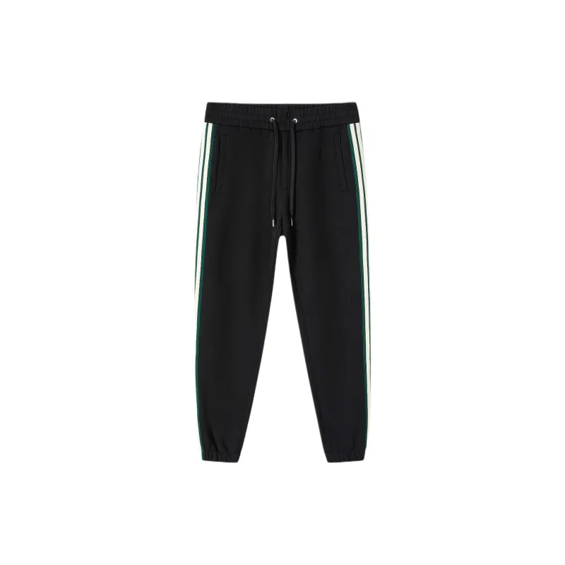 KARL LAGERFELD FW24 Knitted Sweatpants Men's Black-0