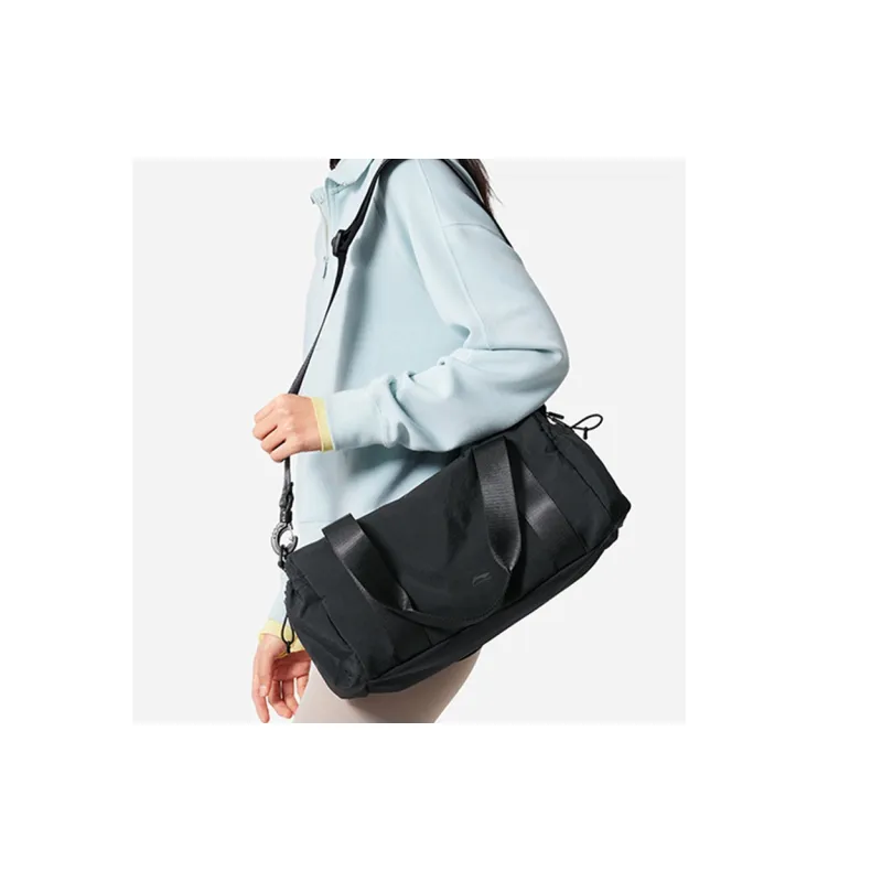 LiNing Sports Life Collection Polyamide Shoulder Bag, Crossbody Bag, Handbag Unisex Black-8