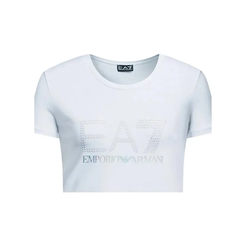 EMPORIO ARMANI EA7 SS23 T-Shirt Women's White-2