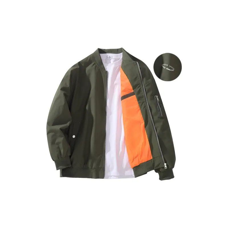 YOSICIL Jackets Coats Unisex Green-1