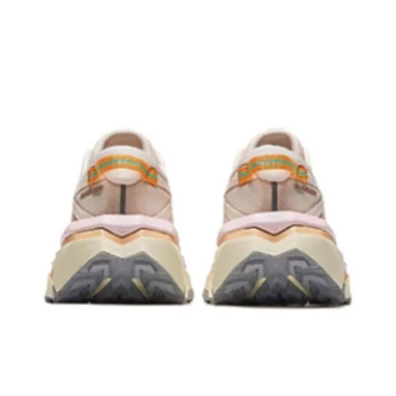 Anta Hunter Fury 2 Cushioning Wear Resistant Low Top Running Shoes Women's Beige Brown-2