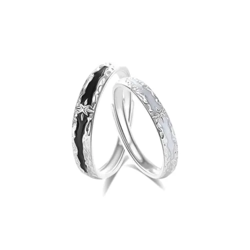 CHINA GOLD S999 Fine Silver Rings Unisex