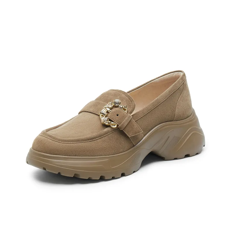 Joypeace Spring Latte Loafers Women's-8