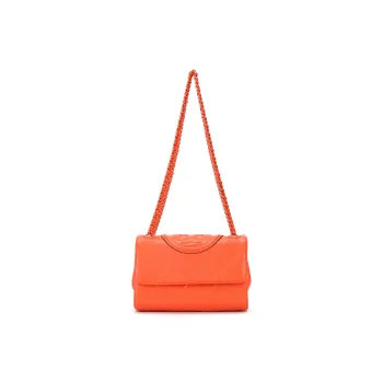 TORY BURCH Leather Crossbody Bag, Shoulder Bag Women's Red