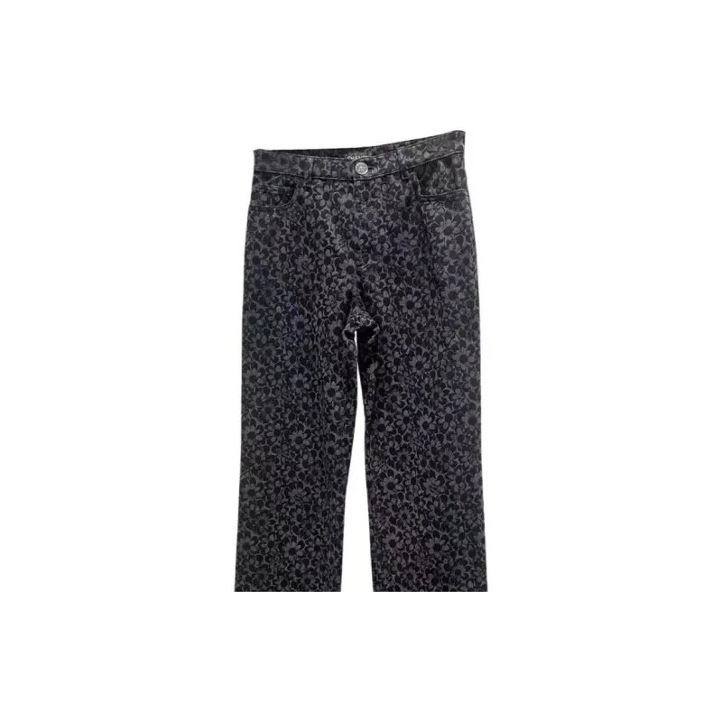 CHANEL FW24 Jeans Women's Black Gray Color-1