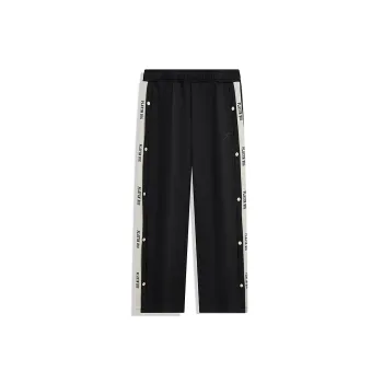 XTEP Basketball Collection Knitted Sweatpants Men's Jet Black/Ridge Gray
