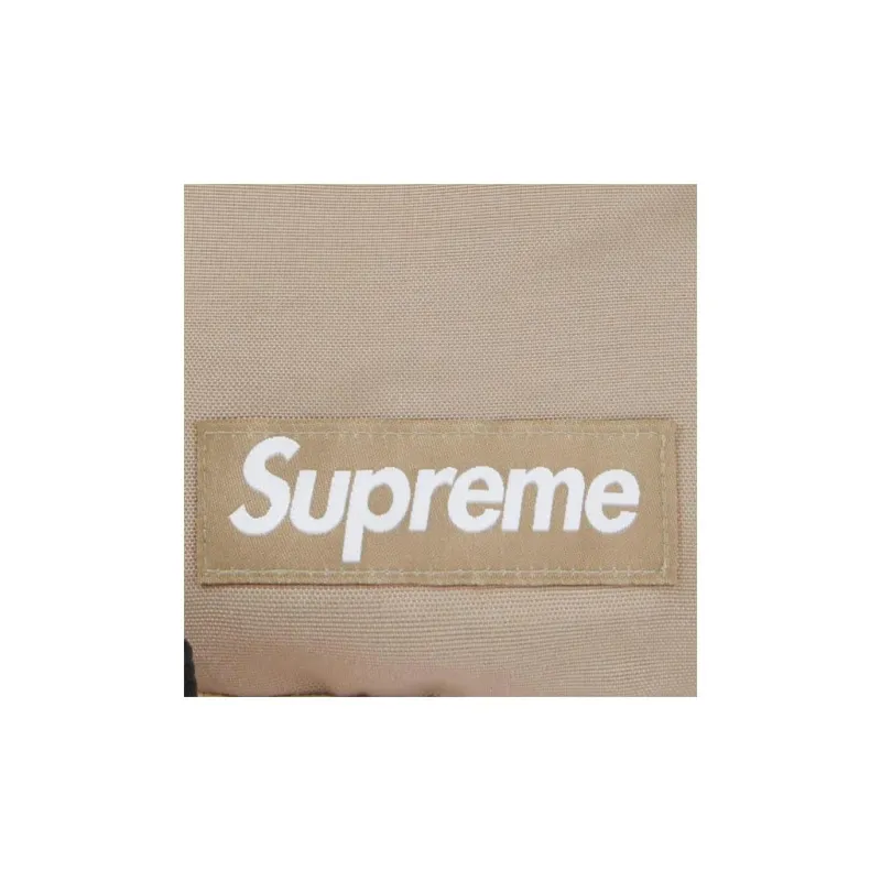 Supreme POLARTEC Collaboration Wool Shoulder Bag Crossbody Bag Unisex Taupe-3