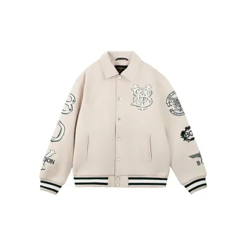 Boy London Puffer Jacket Unisex Gray Green