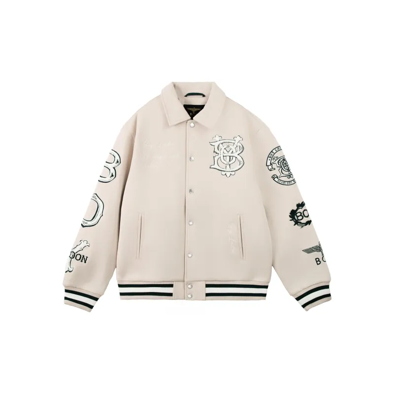 Boy London Puffer Jacket Unisex Gray Green-0