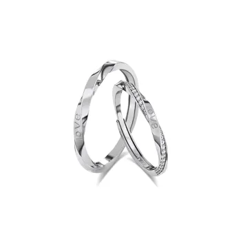 CHINA GOLD S925 Silver Rings Unisex