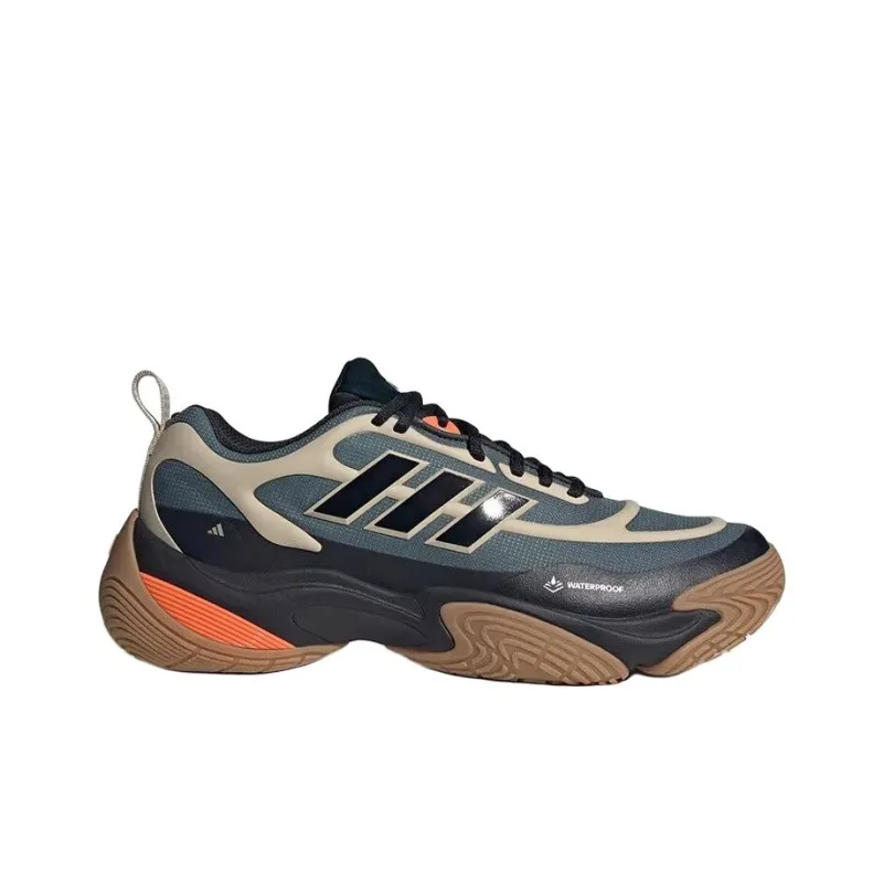 Adidas Wear-resistant And Waterproof Low-Top Casual Running Shoes Unisex Brown Black-1