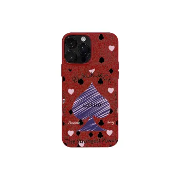 XIANGRIKE TPU Material Blackjack A Phone Case Compatible With IPhone 15/14 Plus/13/12/11/15 Pro Max/XS/XR/XS Max/8 Plus