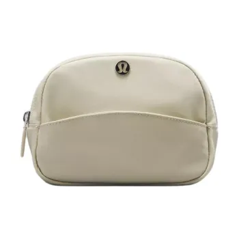 Lululemon Nylon Storage Bag Mini Women's Beige