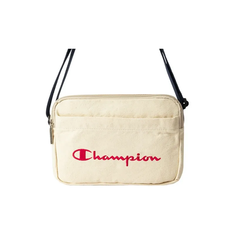 Champion Cotton Shoulder Bag Regular Unisex White-4