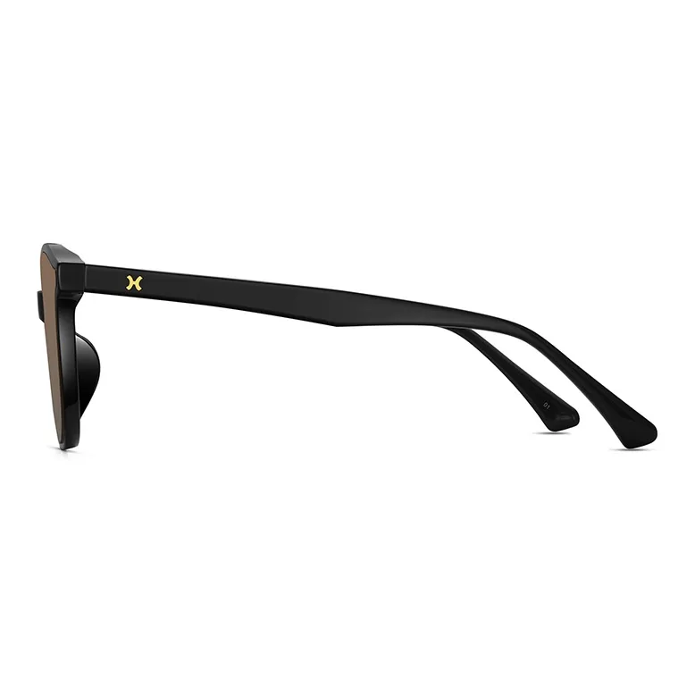 LOHO Plate Frame Round Sunglasses Women's-9