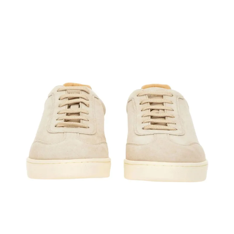 Brunello Cucinelli Round Toe Lace Up Sneakers-1