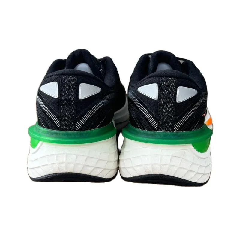 Erke Cushioning, Slip Resistant, And Abrasion Resistant Low Top Casual Running Shoes Men's Black-3