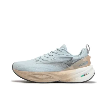 361° Speed Boost CQT2.0 Cushioned Slip Resistant Breathable Low Top Casual Running Shoes Unisex Blue Brown