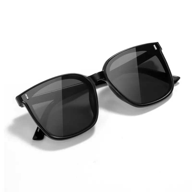 LASHION TR/Memory Plastic Square Sunglasses Unisex-1
