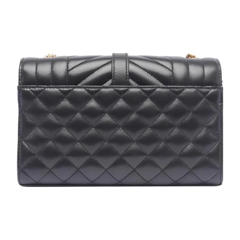 SAINT LAURENT ENVELOPE Lambskin Envelope Bag, Crossbody Bag, Shoulder Bag Women's Black-2