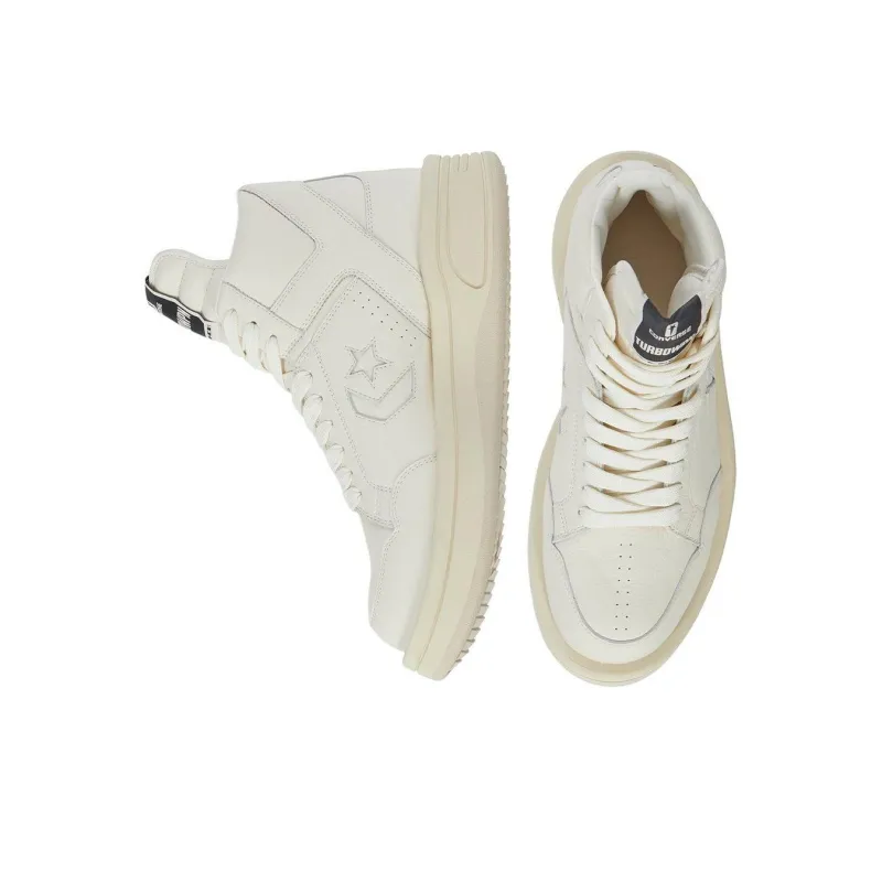 Converse x Rick Owens DRKSHDW Skateboard Shoes Unisex Ecru-4