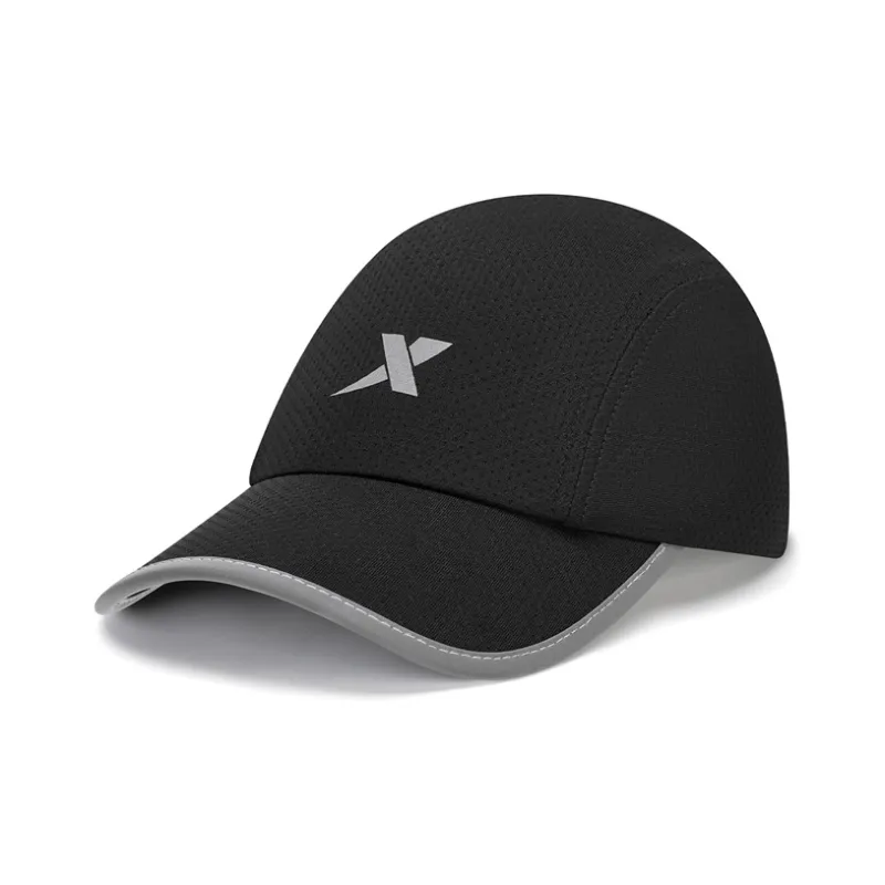 XTEP Polyester Baseball Caps Unisex Black-0