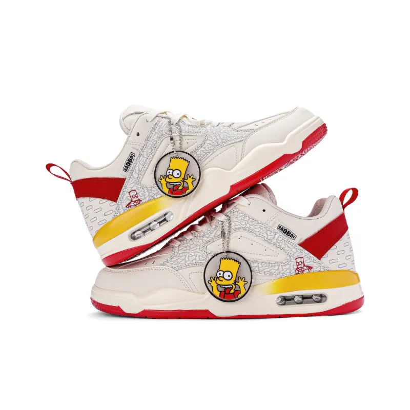 The Simpsons Cushioning Coverage Height Increasing Balance Wear Resistant Lightweight Skateboard Shoes Unisex-18