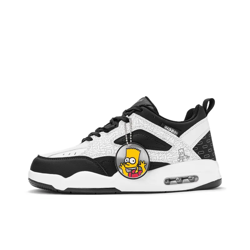The Simpsons Cushioning Coverage Height Increasing Balance Wear Resistant Lightweight Skateboard Shoes Unisex-1